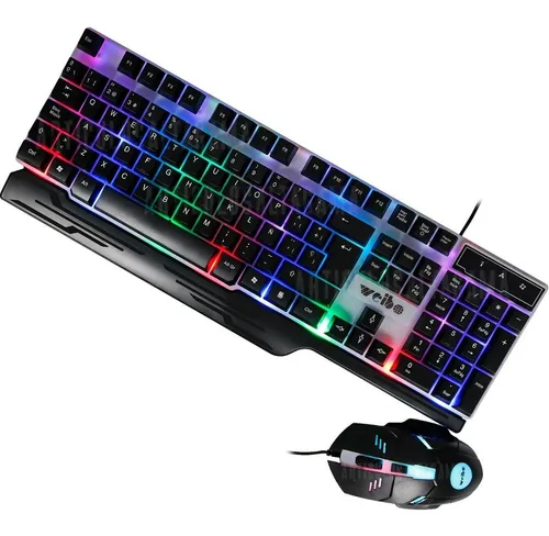COMBO TECLADO GAMING  WEIB WB-550