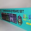 COMBO TECLADO GAMING  WEIB WB-550
