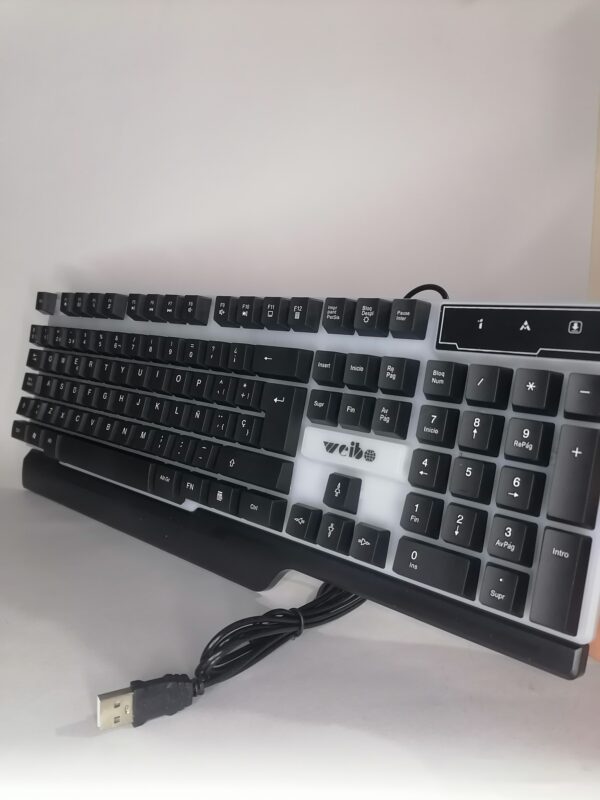 COMBO TECLADO GAMING  WEIB WB-550