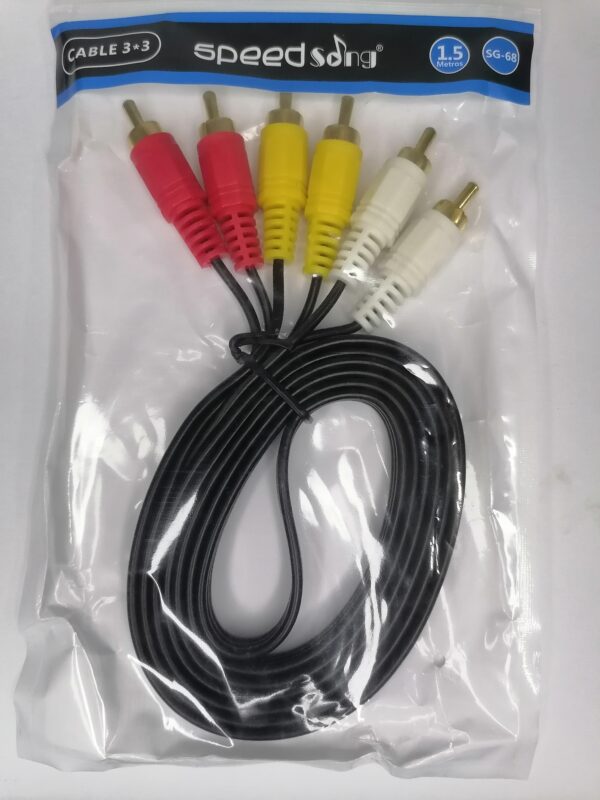 CABLE 3X3 1.5 METROS SG-68