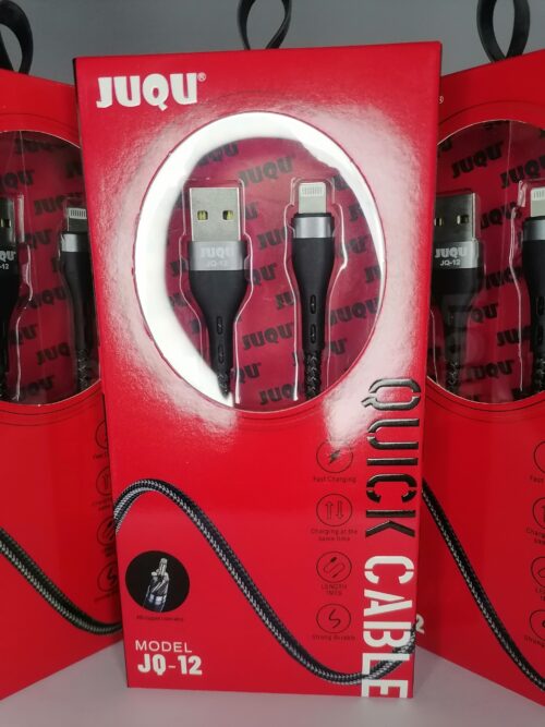 CABLE PARA IPHONE JUQU 3.1A JQ-12