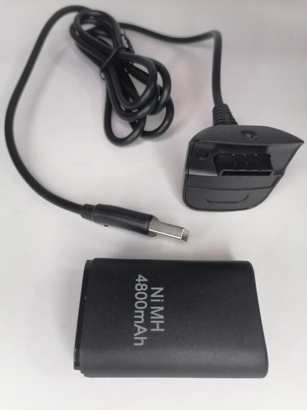 KIT CARGA Y JUEGA XBOX 360