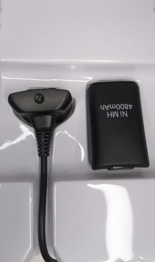 KIT CARGA Y JUEGA XBOX 360