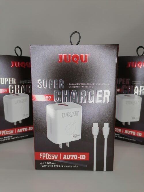 CARGADOR SUPER CARGA 25W JQ-156 TIPO C A TIPO C