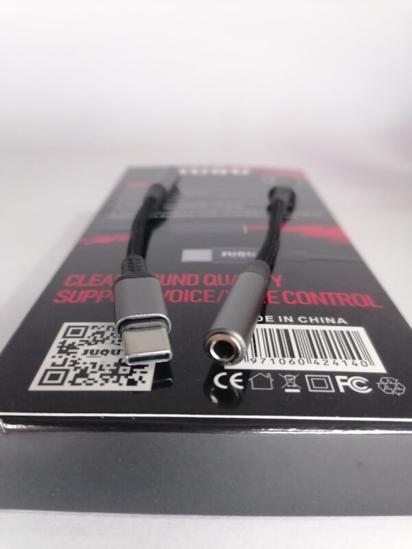 ADAPTADOR TIPO C A TIPO JACK AUDIO HEMBRA 3.5